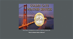 Desktop Screenshot of ggweather.com